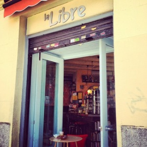 My favorite cafe & bookstore in Madrid!